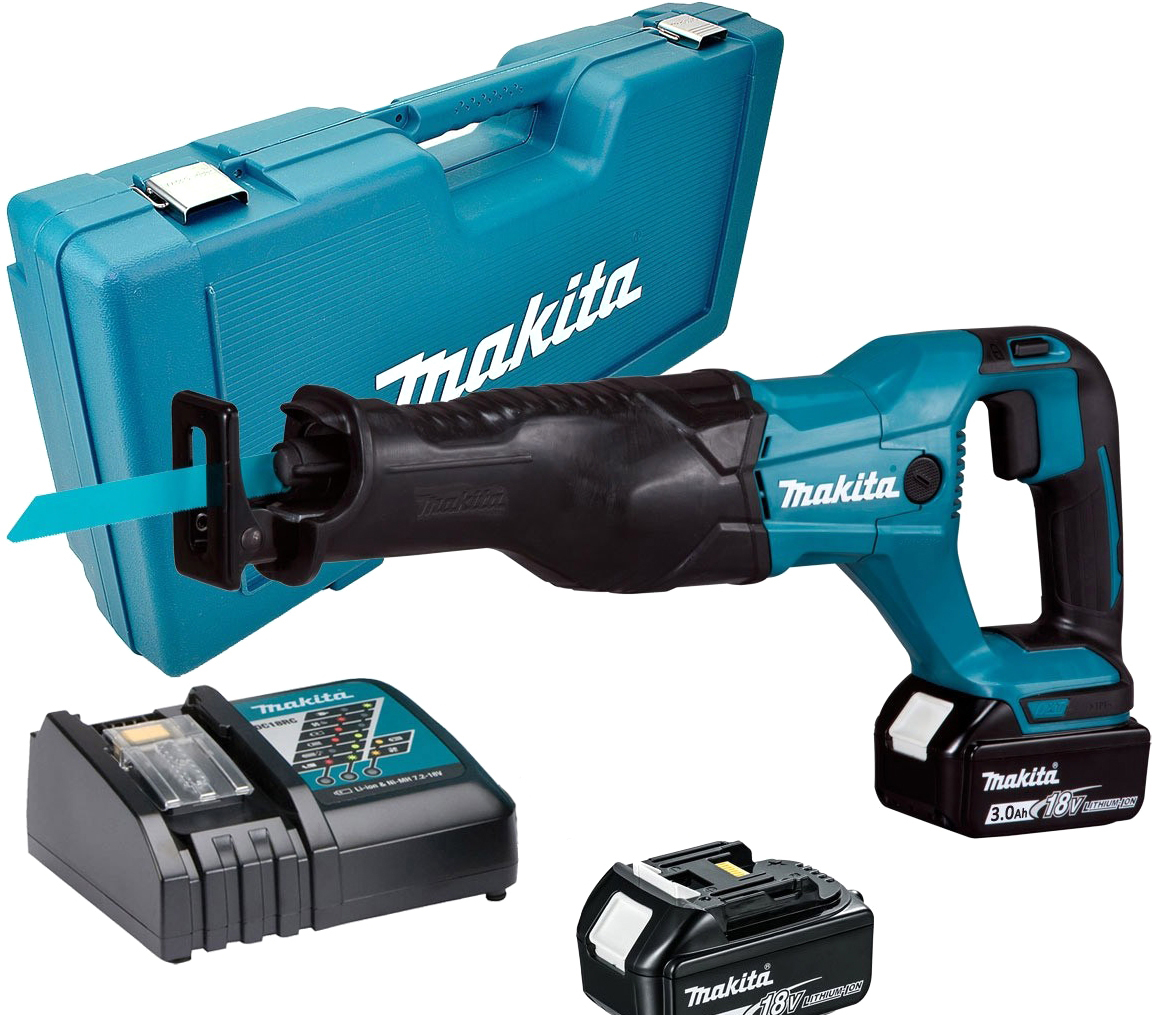 Аккумуляторная сабельная пила LXT 18 В Makita DJR186RFE Аккумуляторная сабельная пила LXT 18 В Makita DJR186RFE