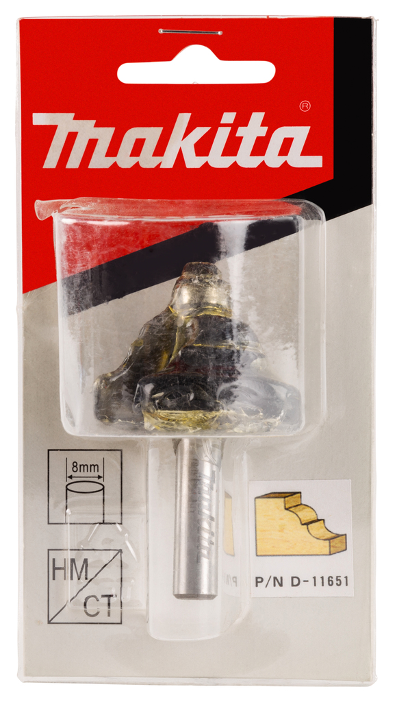 Фреза римская 25.4х19х8х32х2Т Makita D-11651