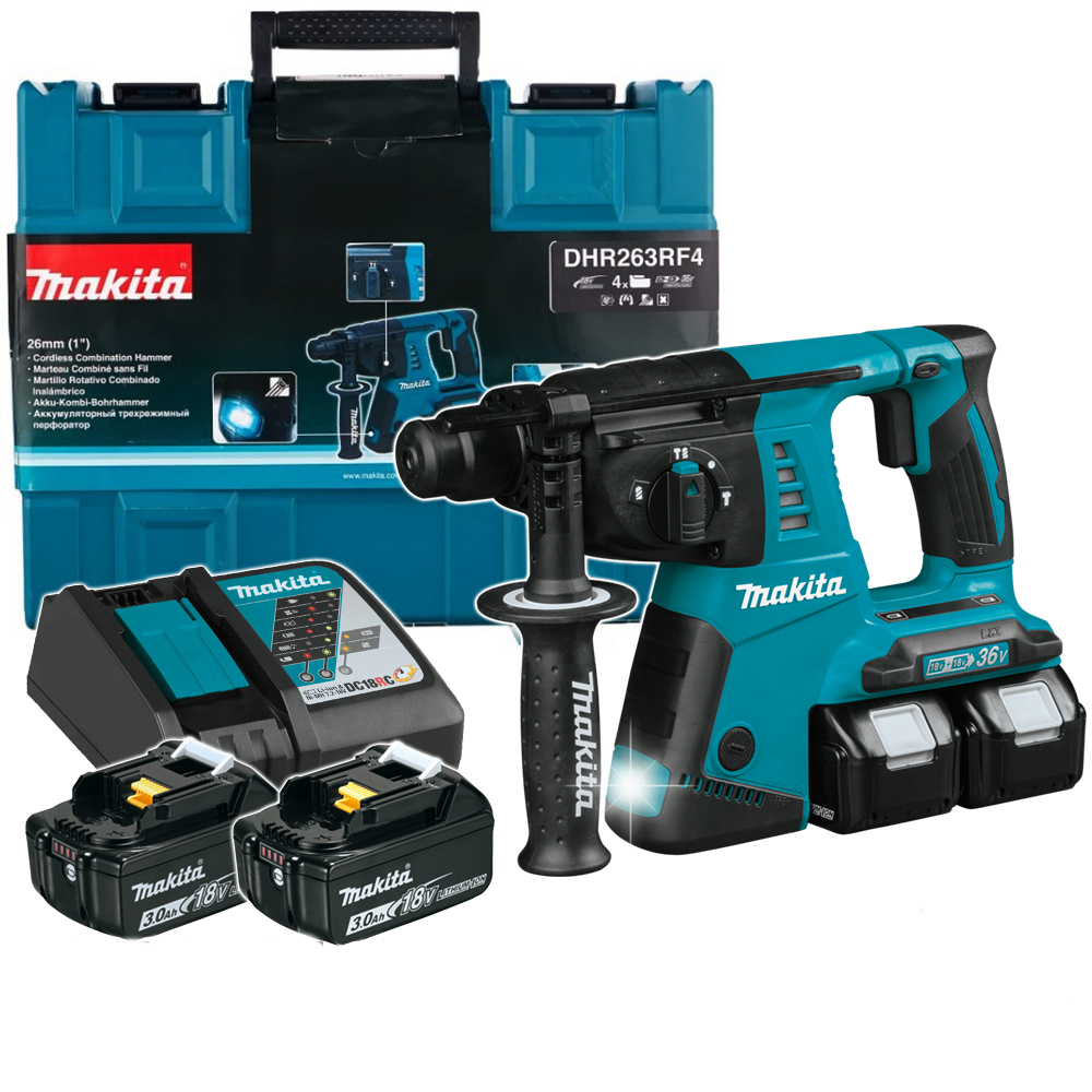Аккумуляторный перфоратор LXT 18x2 В Makita DHR263RF4