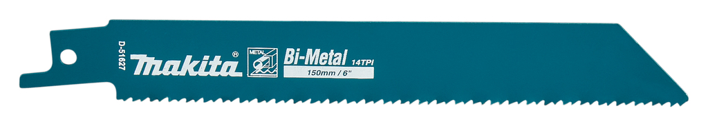 Сабельная пилка для металла Basic 150x0,9x14TPI, 2 шт. Makita D-51627 Сабельная пилка для металла Basic 150x0,9x14TPI, 2 шт. Makita D-51627