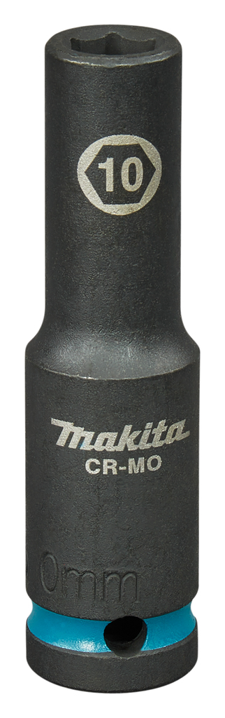 Ударная удлиненная торцовая головка Impact Black 1/2" 10x81,5 мм Makita E-16411 Ударная удлиненная торцовая головка Impact Black 1/2" 10x81,5 мм Makita E-16411