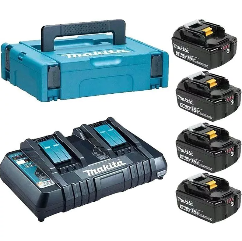 Набор PSK LXT DC18RD + BL1840B - 4 шт Makita MKP2PM184 (198489-5) Набор PSK LXT DC18RD + BL1840B - 4 шт Makita MKP2PM184 (198489-5)