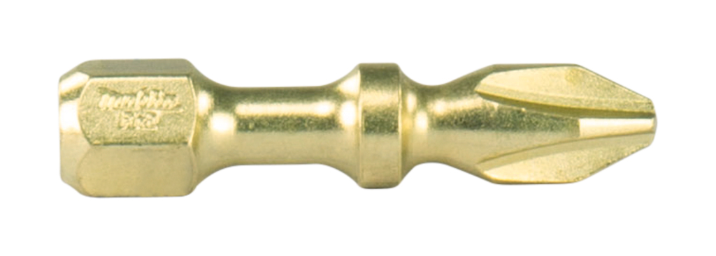 Бита Impact Gold Shorton Double Torsion PH2, 30 мм, E-form (MZ), 2 шт Makita B-42195 Бита Impact Gold Shorton Double Torsion PH2, 30 мм, E-form (MZ), 2 шт Makita B-42195
