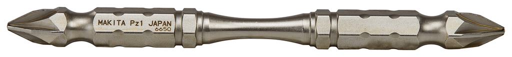 Биты двусторонние Silver Torsion PZ1, 85 мм, E-form (MZ), 3 шт Makita B-21917 Биты двусторонние Silver Torsion PZ1, 85 мм, E-form (MZ), 3 шт Makita B-21917