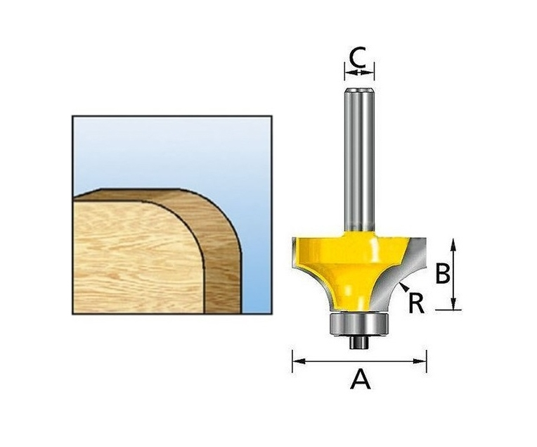 Фреза кромочная 76,2х38,1х12х38х2Т Makita D-11287