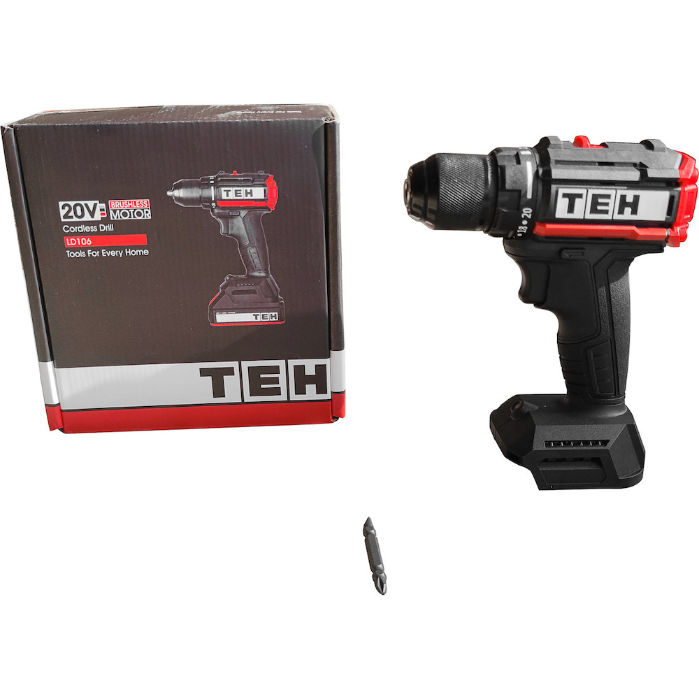 Дрель аккумуляторная 20V (без АКБ и ЗУ) TEH LD106
