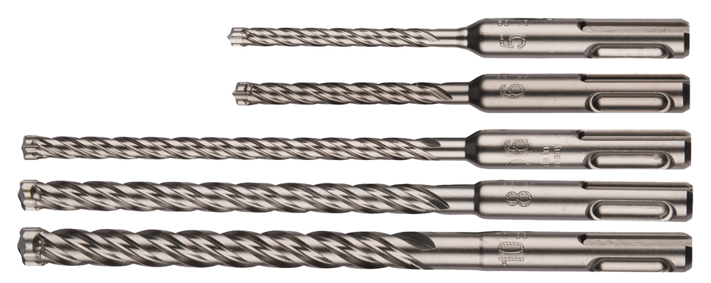 Набор буров Nemesis II SDS-plus 5 шт. (5х115, 6х115, 6х165, 8х165, 10х165) Makita B-58992