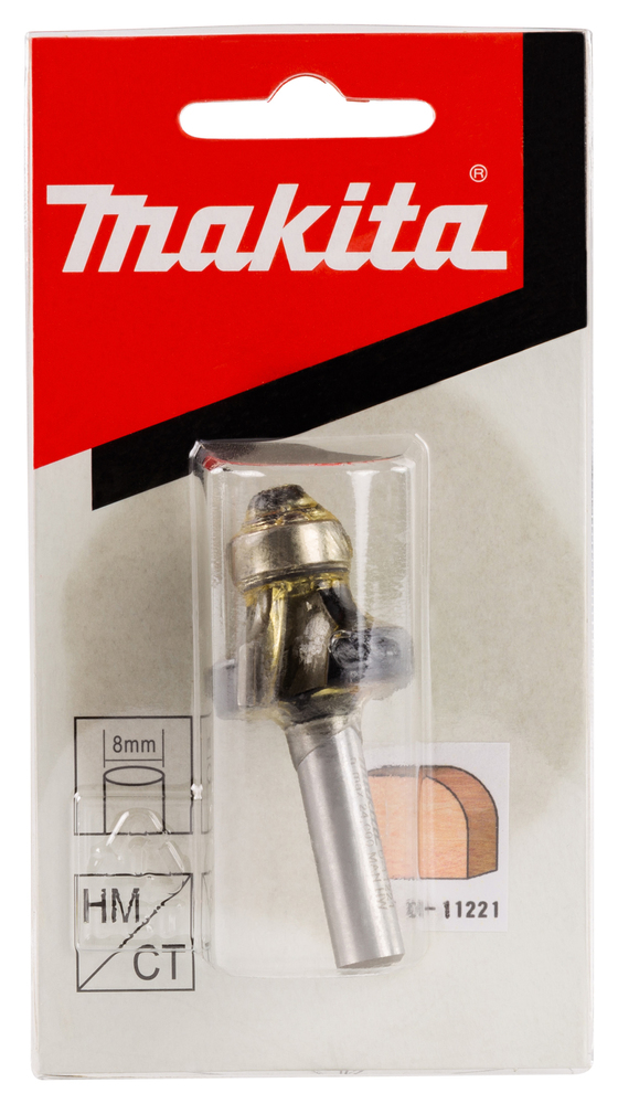 Фреза кромочная 25,4х12,7х8х32х2Т Makita D-11221