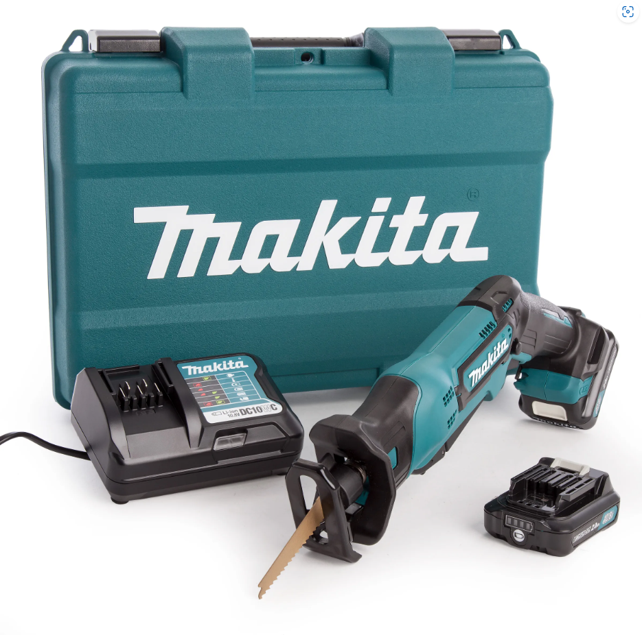 Аккумуляторная сабельная пила CXT 12 В Makita JR103DWAE