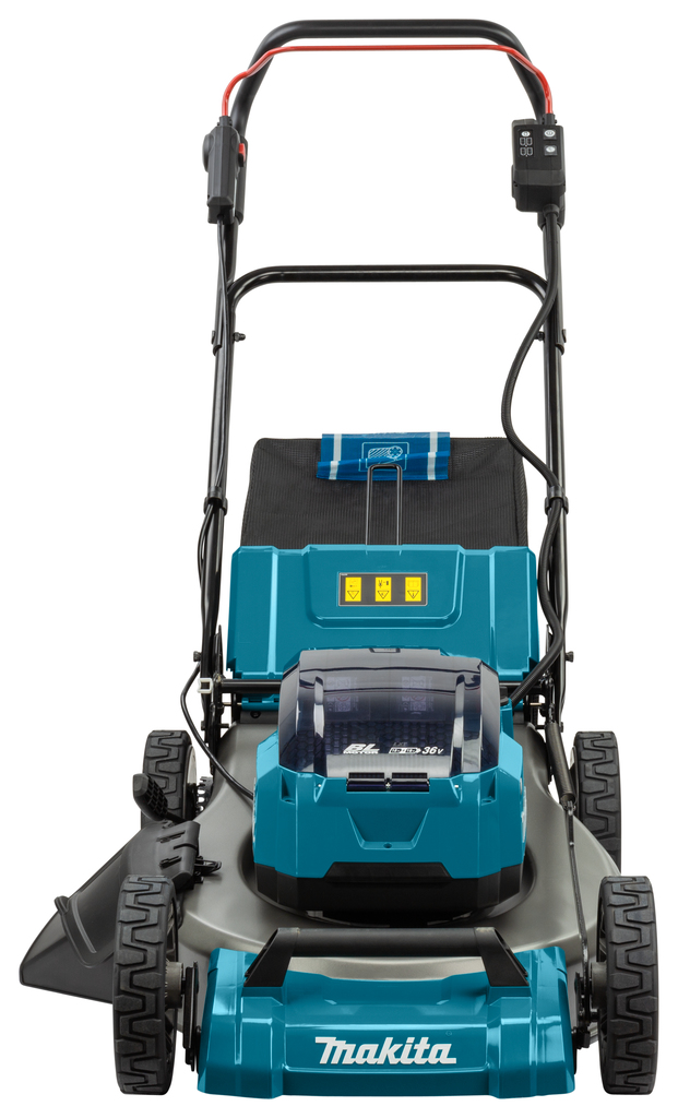 Газонокосилка Makita DLM530Z + BL1850B - 2 шт. + DC18RD Газонокосилка Makita DLM530Z + BL1850B - 2 шт. + DC18RD