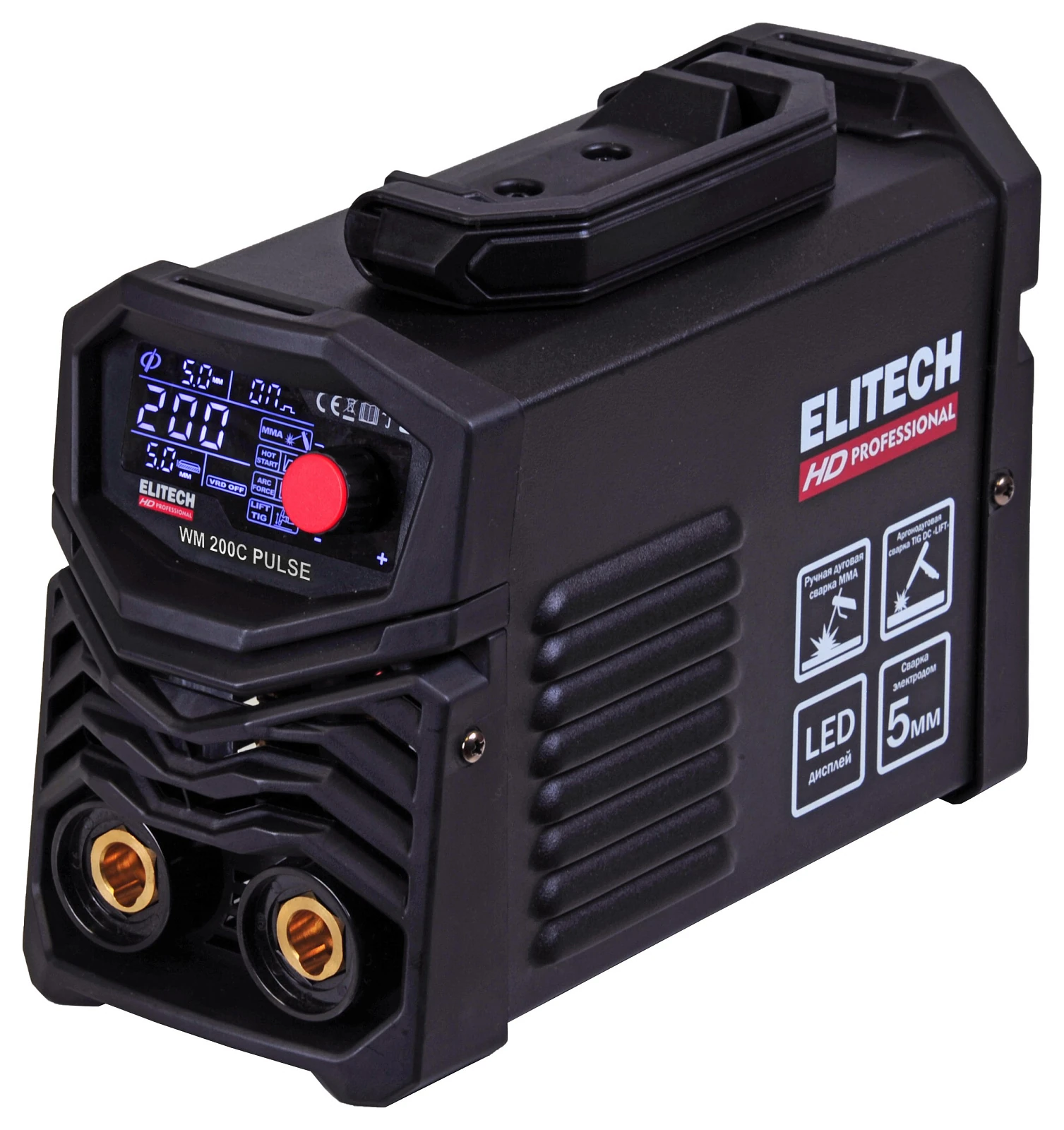 ELITECH HD WM 200C PULSE (Сварочный инвертор ММА) 204467