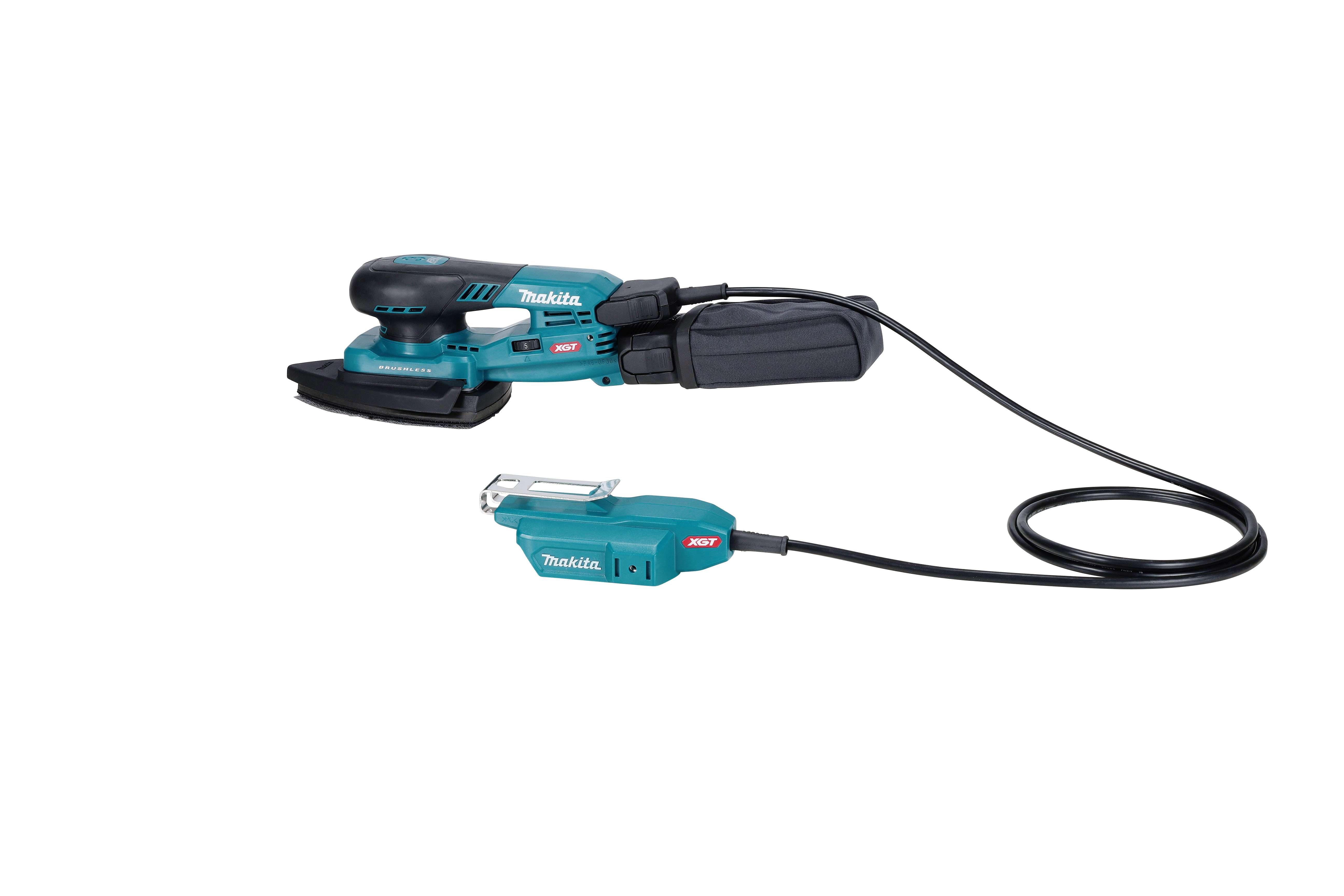 Машина шлифовальная вибрационная с треугольной подошвой 100х150мм и выносным аккумулятором XGT 40В BL XPT AWS — BO006CGZ