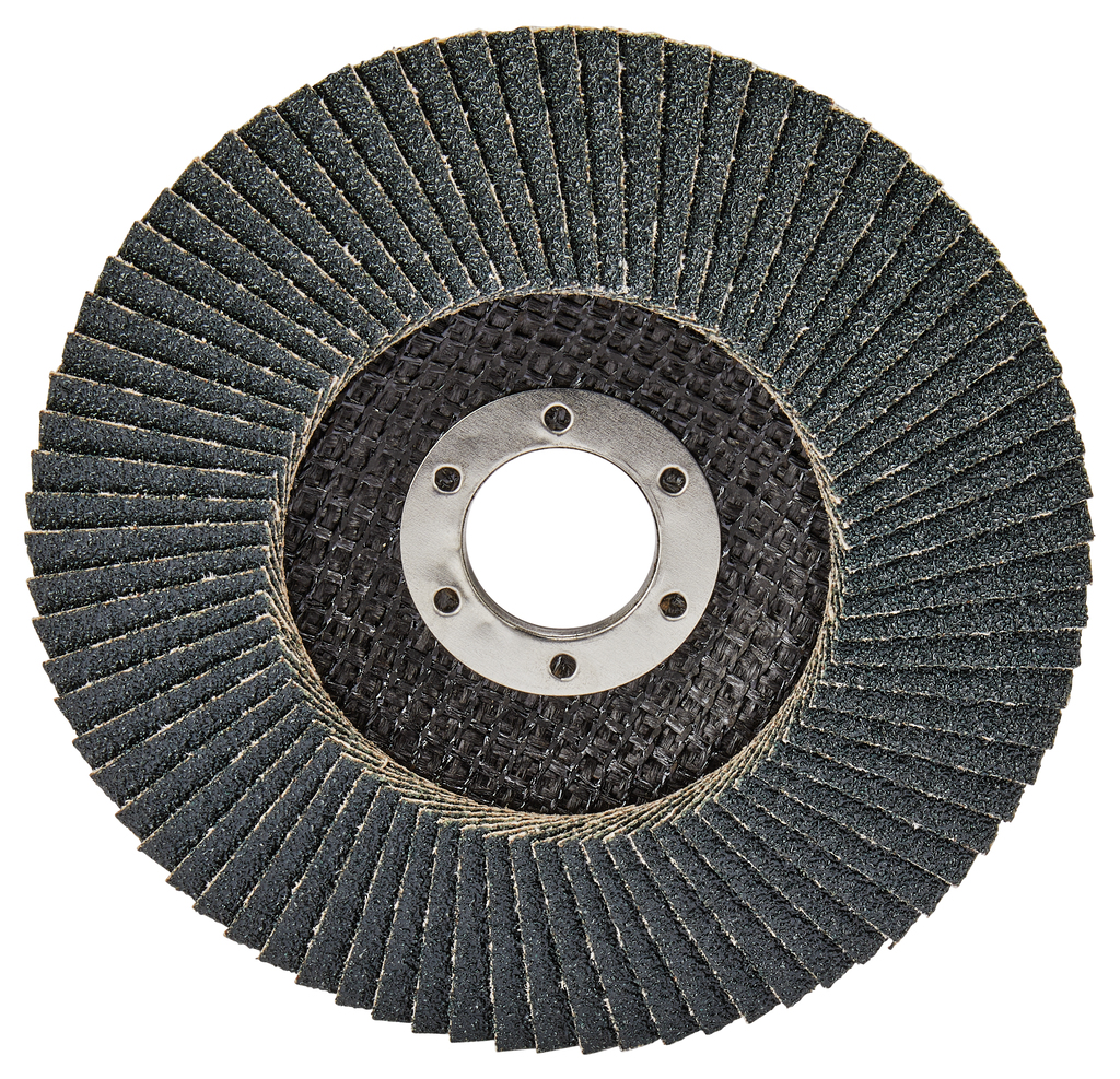 Лепестковый шлифовальный диск А60, 125 мм, PREMIUM, стекловолокно, угловой Makita B-22676