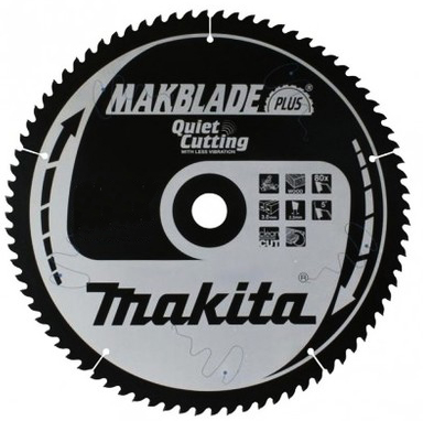 Пильный диск для дерева 216X30X1.6X80T MAKBLADE PLUS Makita B-44638