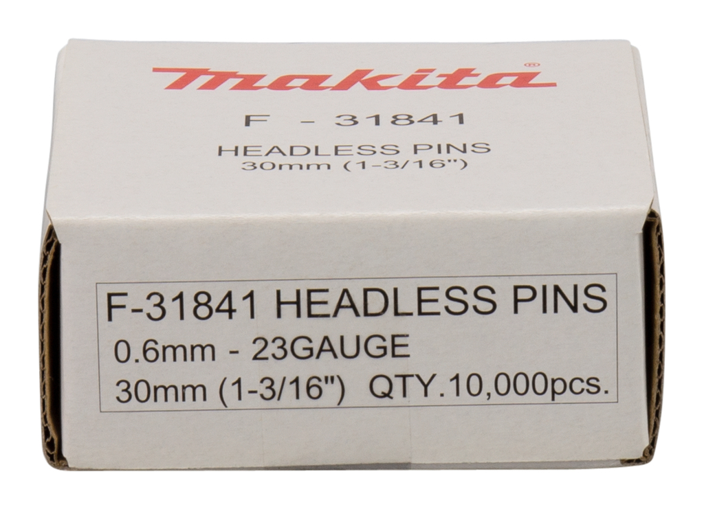 Штифт (сталь), 23Ga, 30 мм, 10000 шт Makita F-31841