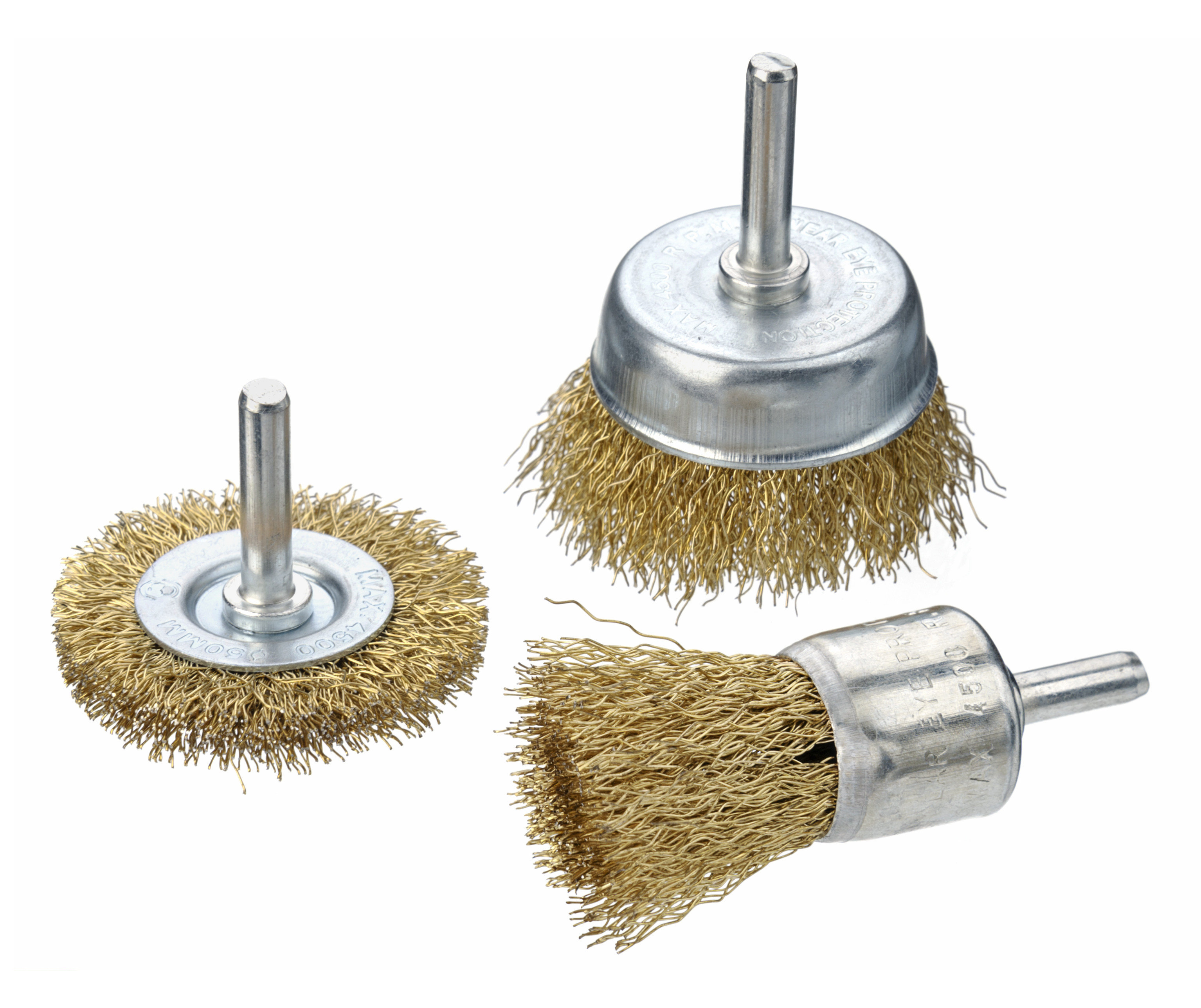 Набор щеток для дрели 3шт