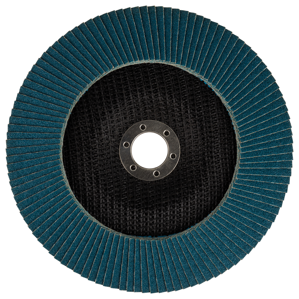 Лепестковый шлифовальный диск Z60, 180 мм, стекловолокно, угловой Makita D-27545