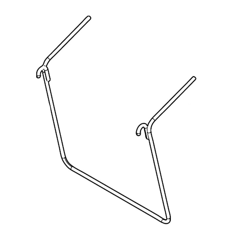 Задняя рамма травосборника Makita 327411-7