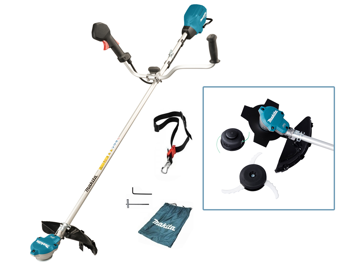 Аккумуляторная коса XGT 40 В Makita UR002GZ05 Аккумуляторная коса XGT 40 В Makita UR002GZ05