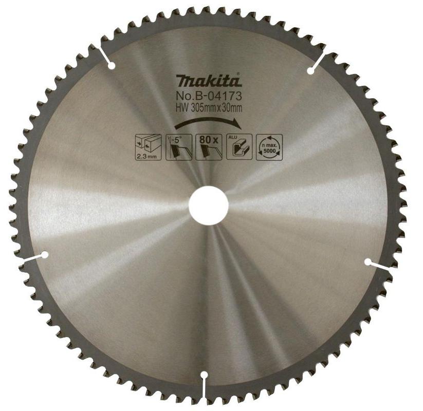 Пильный диск для алюминия 305X30X1.8X80T Makita B-04173 Пильный диск для алюминия 305X30X1.8X80T Makita B-04173