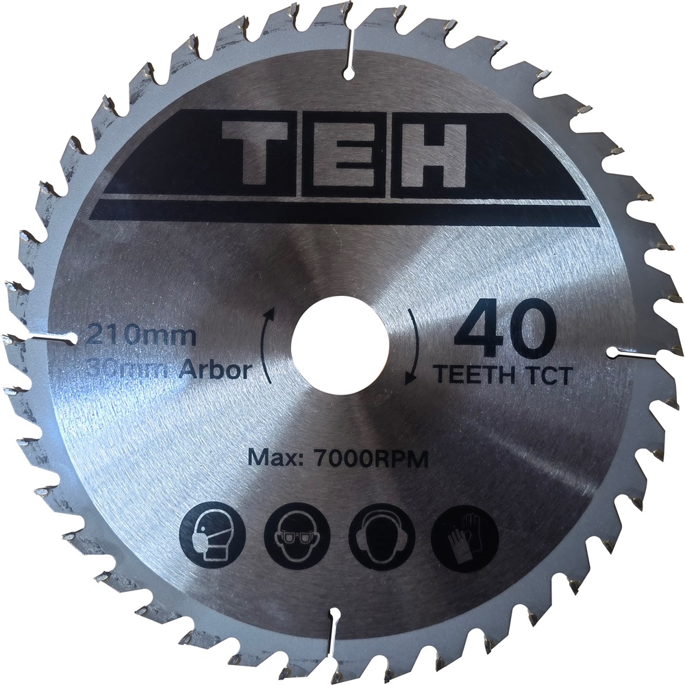 Пила торцовочная 210мм TEH TMS21018S