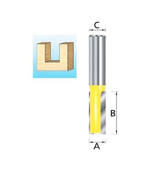 Фреза пазовая 22x30x12x38x2T Makita D-10257
