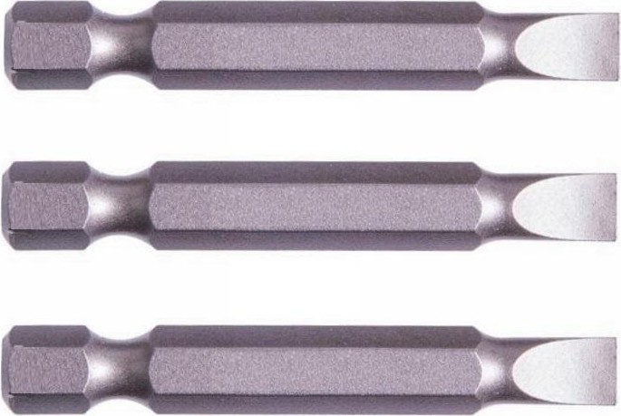Бита Slotted SL1.5X8.0, 50 мм, E-form (MZ) 3 шт Makita B-25345 Бита Slotted SL1.5X8.0, 50 мм, E-form (MZ) 3 шт Makita B-25345